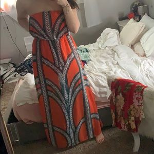 Design strapless sundress